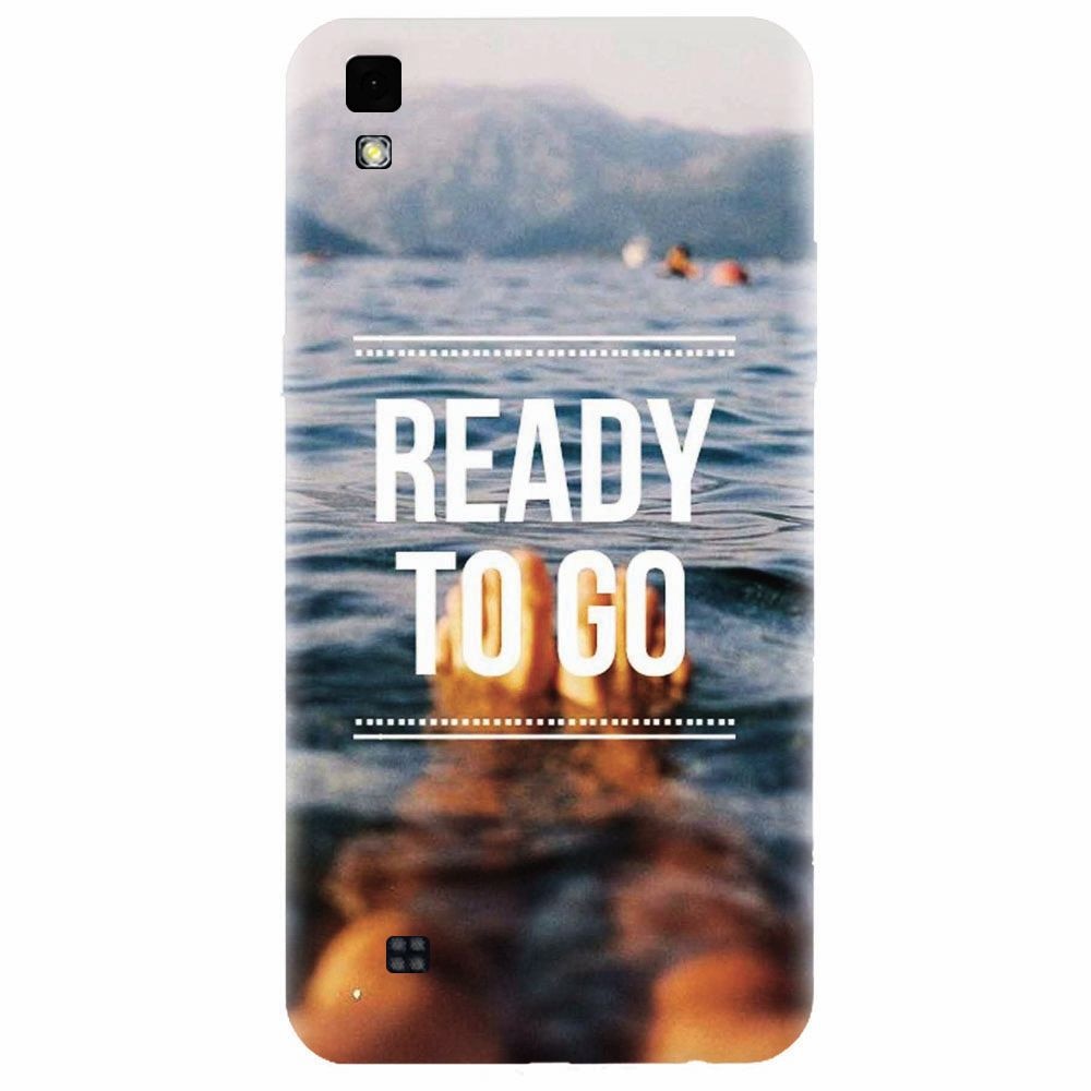 Husa silicon pentru Lg X Power, Ready To Go Swimming