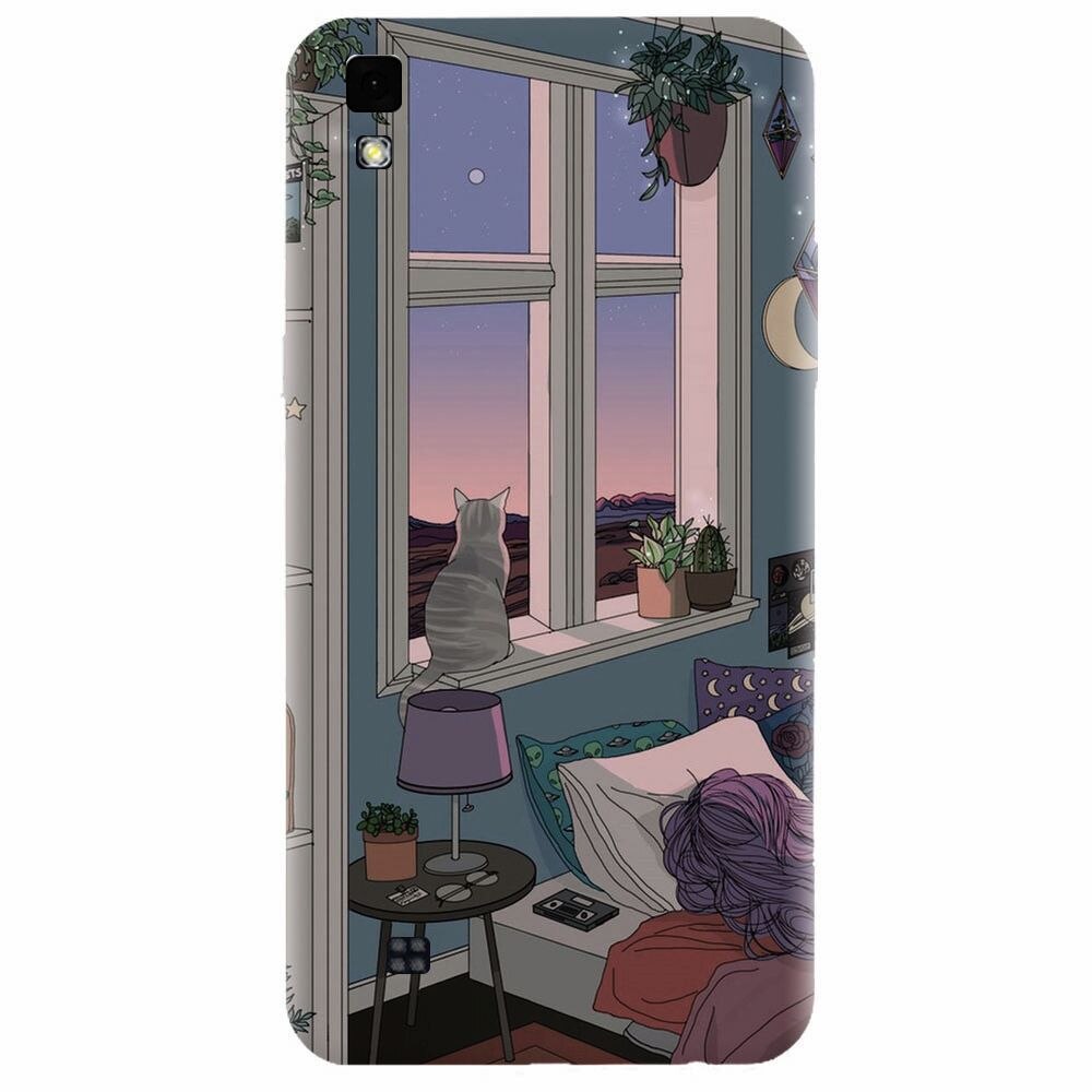 Husa silicon pentru Lg X Power, Girl Room