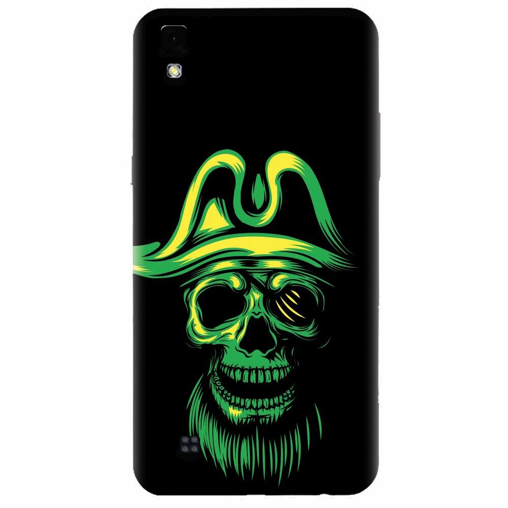 Husa silicon pentru Lg X Power, Pirate Skull