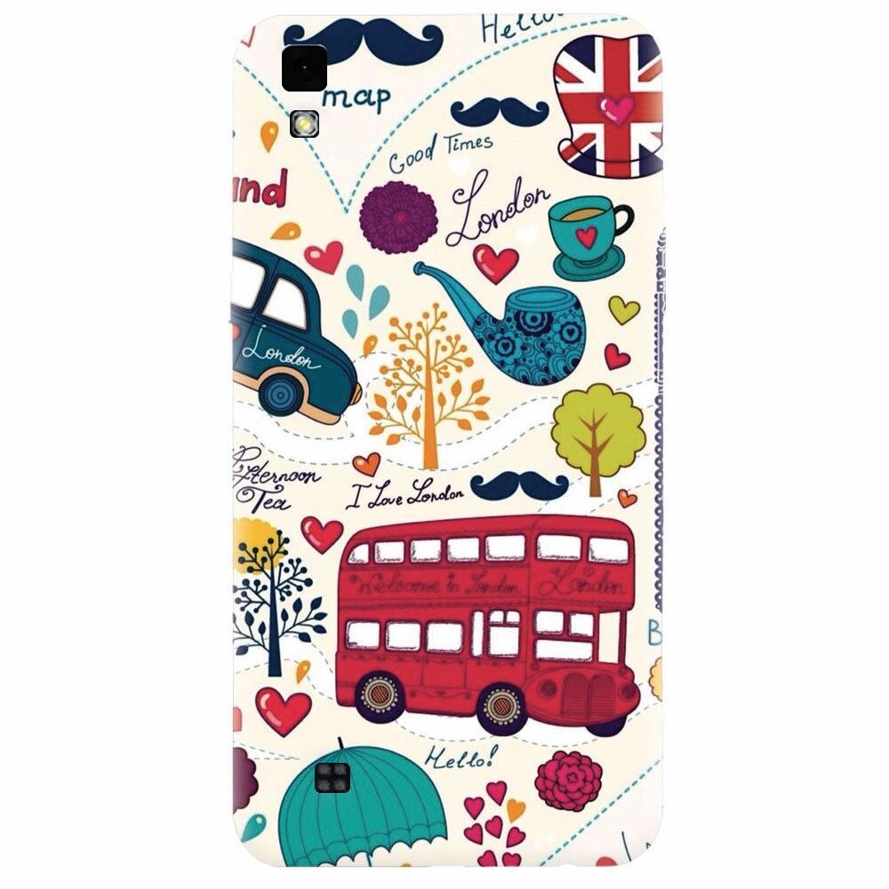 Husa silicon pentru Lg X Power, Welcome In London