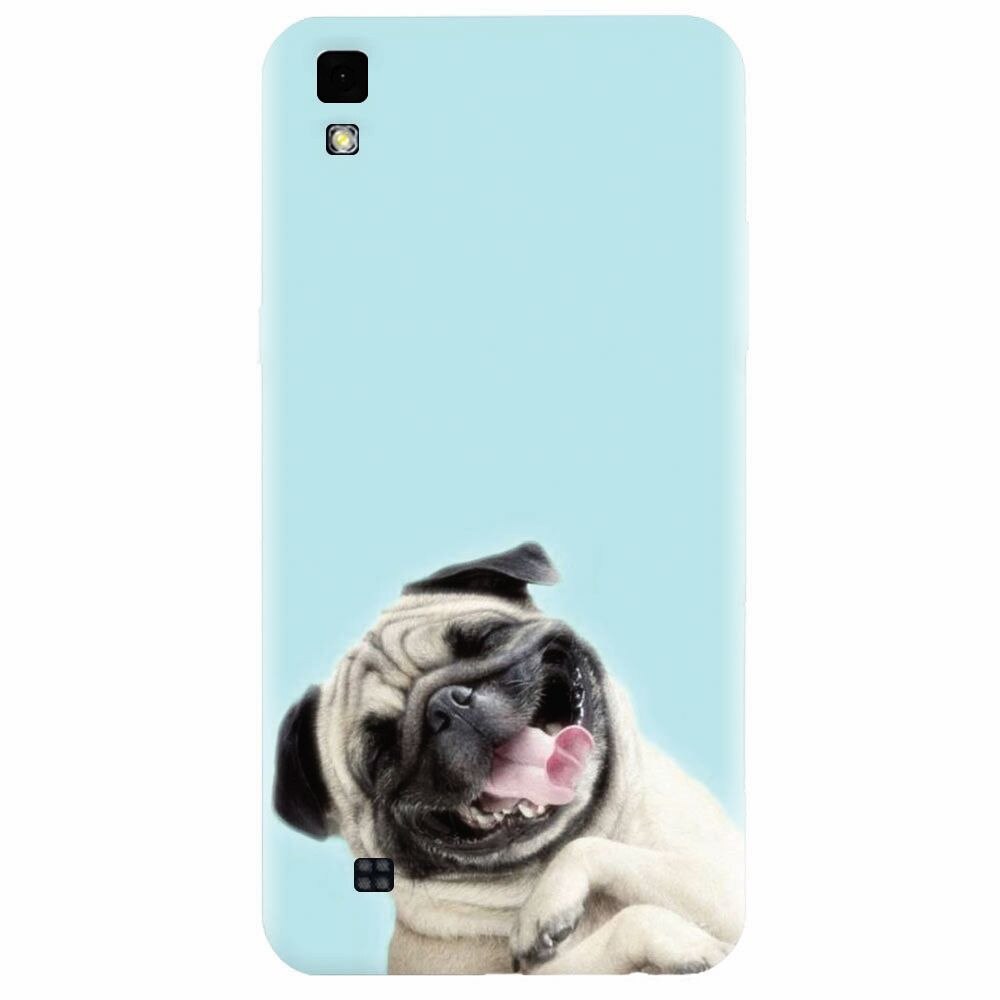Husa silicon pentru Lg X Power, Happy Dog
