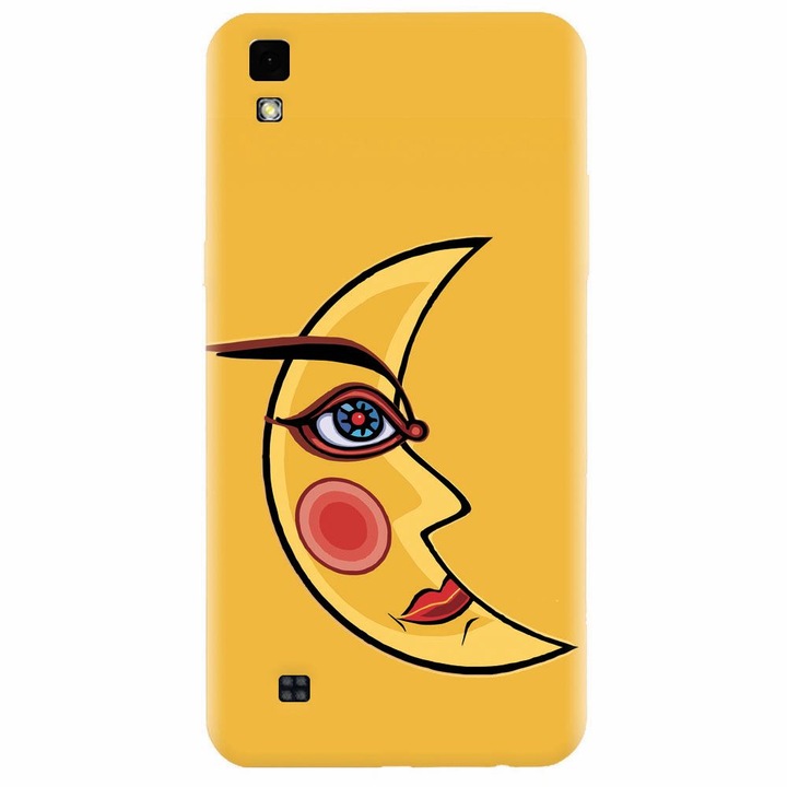 Силиконов кейс за Lg X Power, Yellow Moon