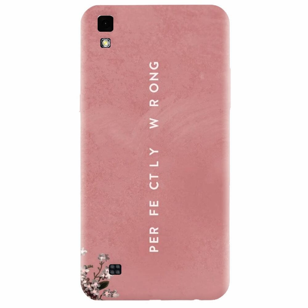 Husa silicon pentru Lg X Power, Perfectly Wrong