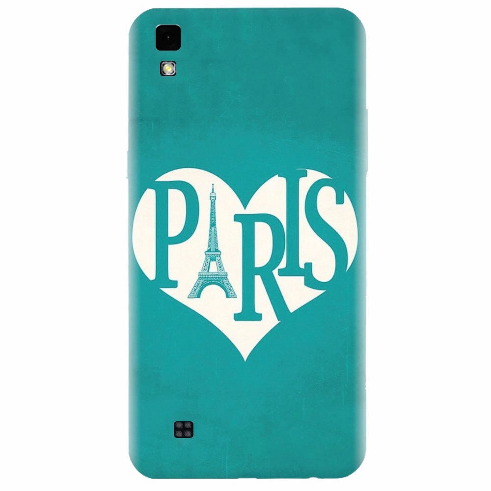 Husa silicon pentru Lg X Power, I Love Paris
