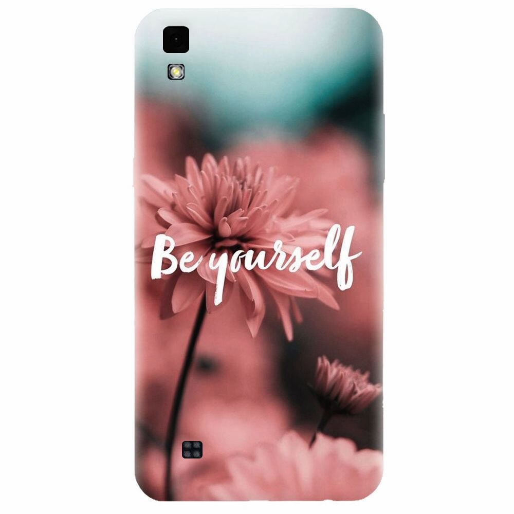 Husa silicon pentru Lg X Power, Be Yourself