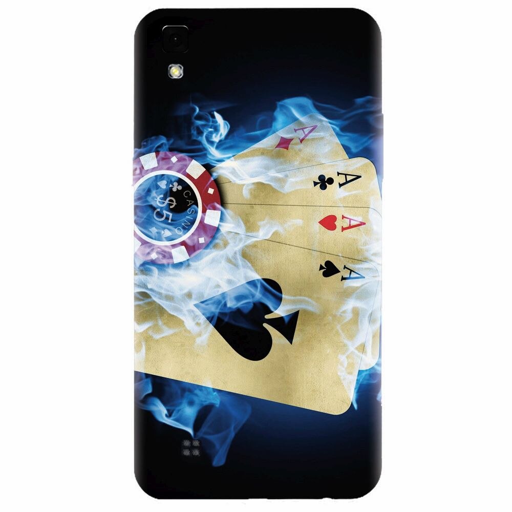 Husa silicon pentru Lg X Power, Casino