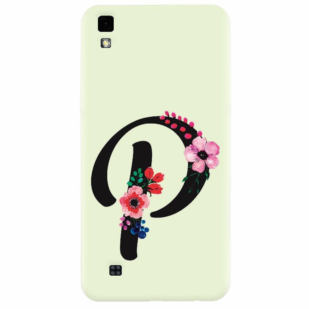 Husa silicon pentru Lg X Power, Litera P