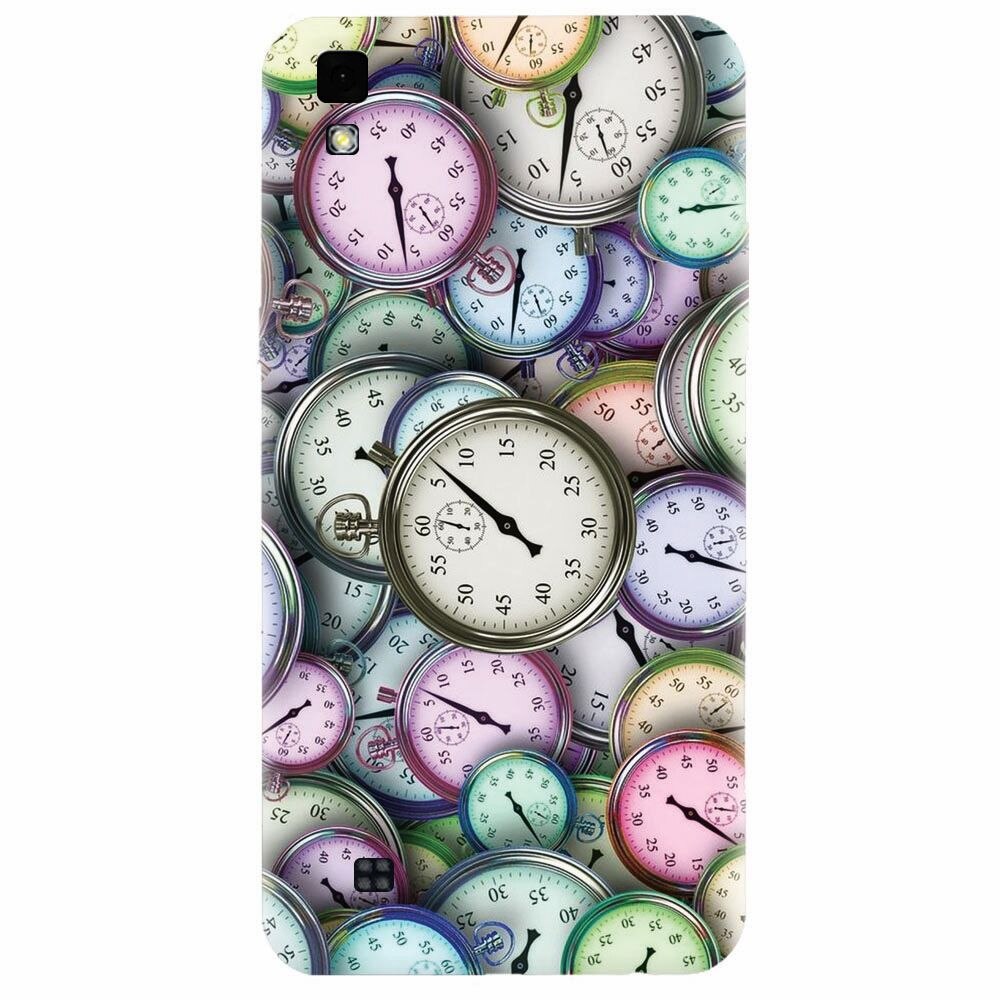 Husa silicon pentru Lg X Power, Clocks