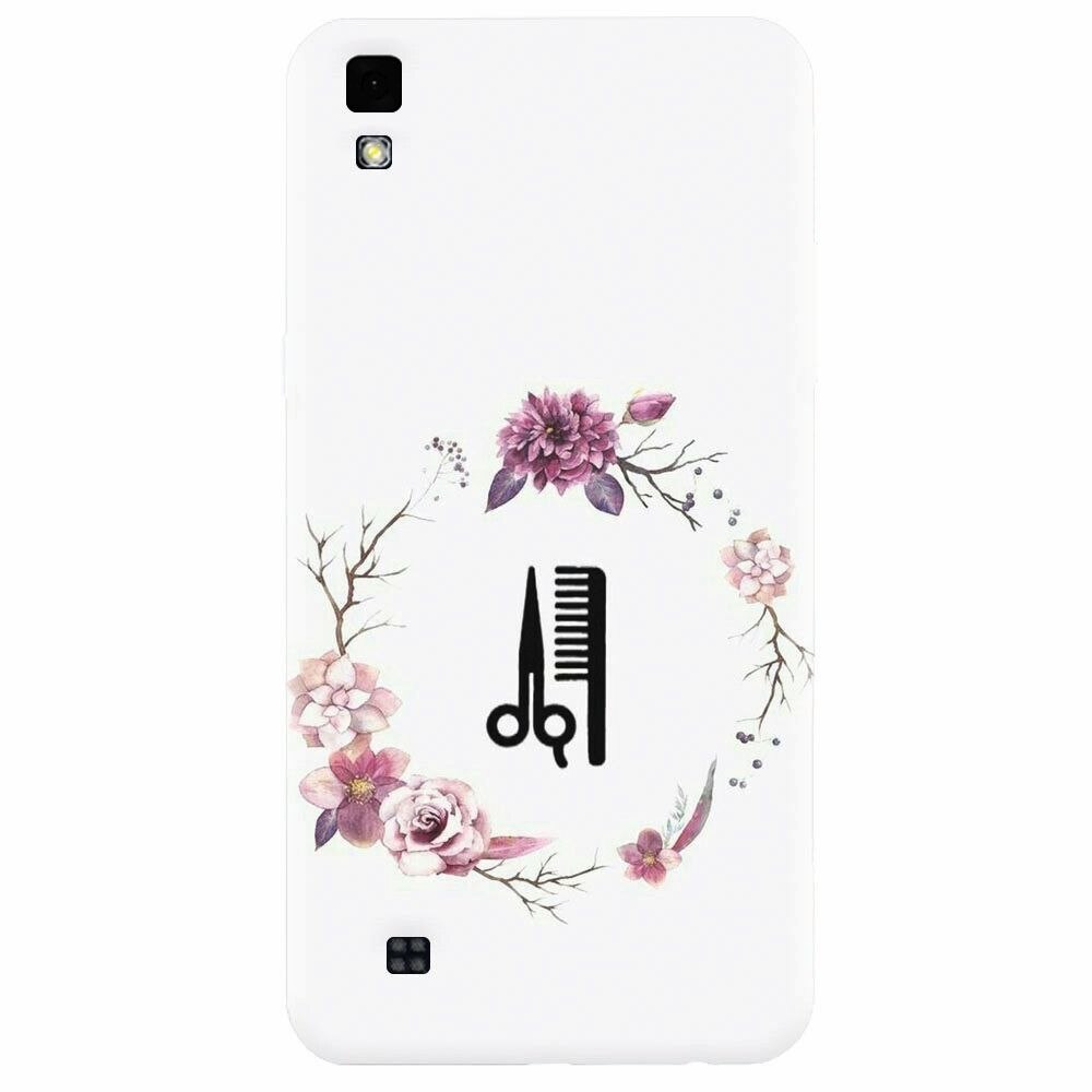 Husa silicon pentru Lg X Power, Icon Barber