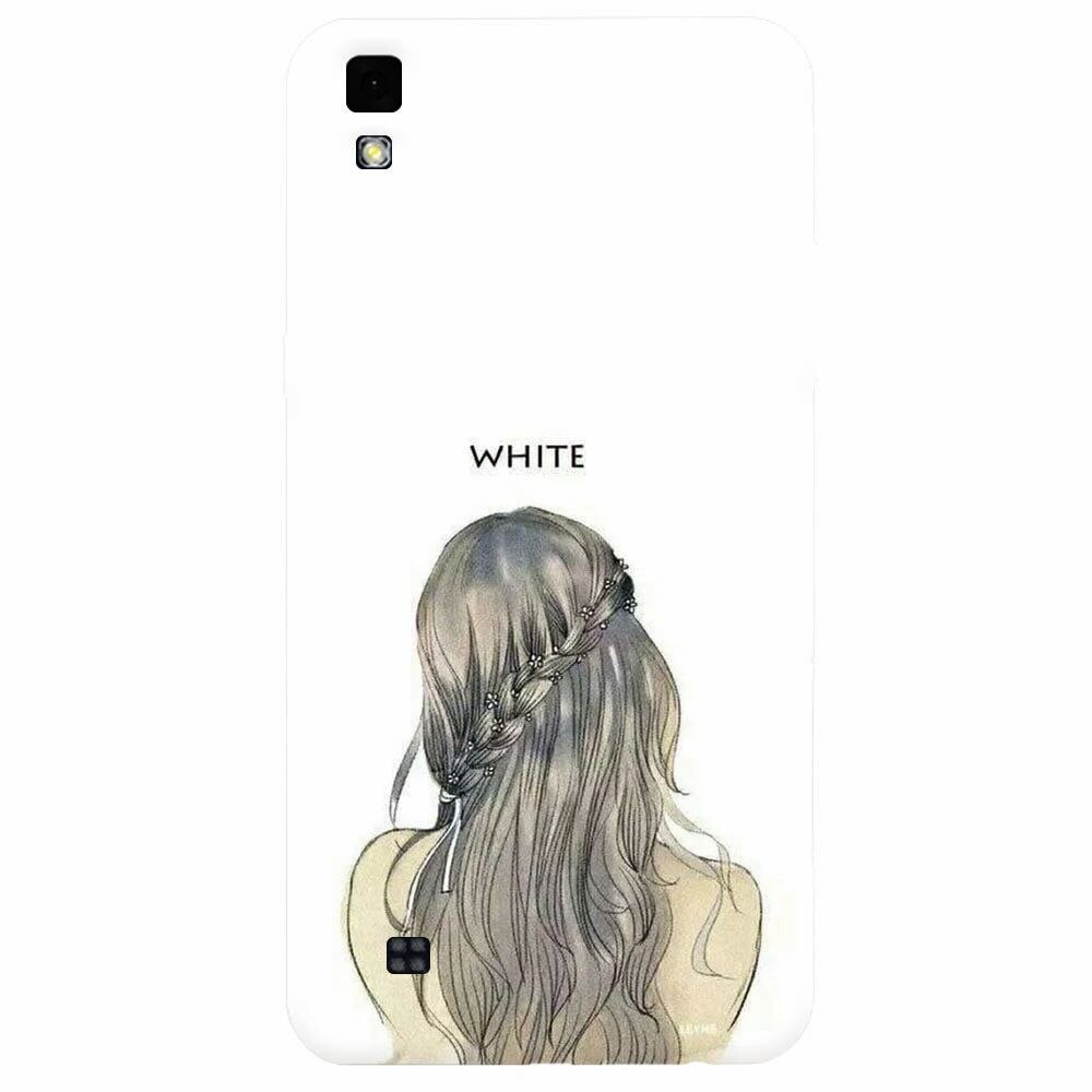 Husa silicon pentru Lg X Power, White