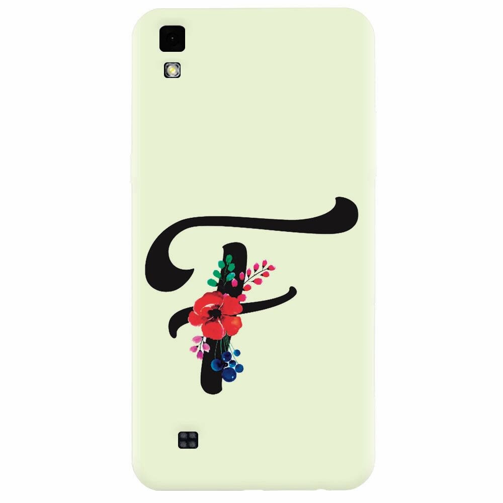 Husa silicon pentru Lg X Power, Litera F