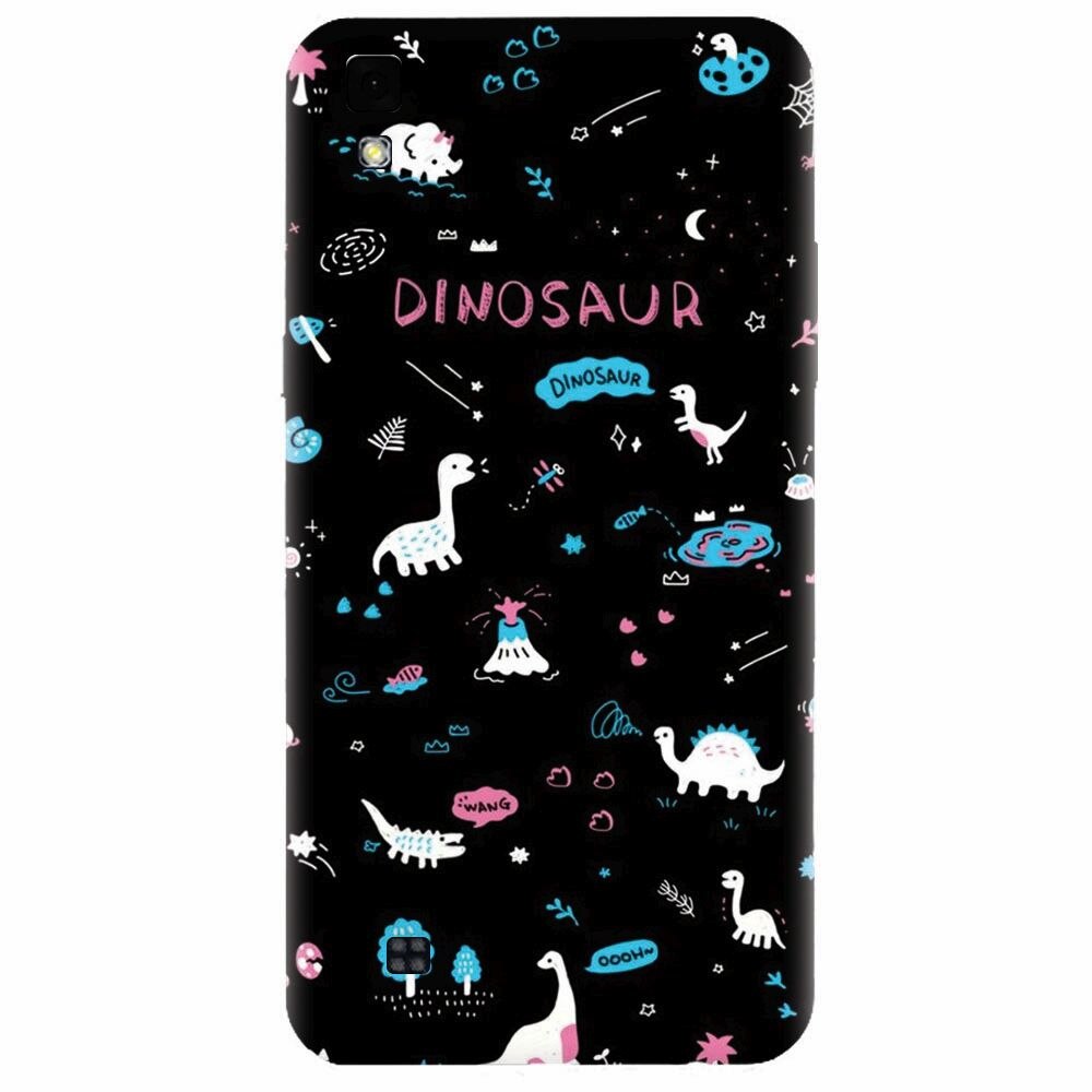 Husa silicon pentru Lg X Power, Dinosaur