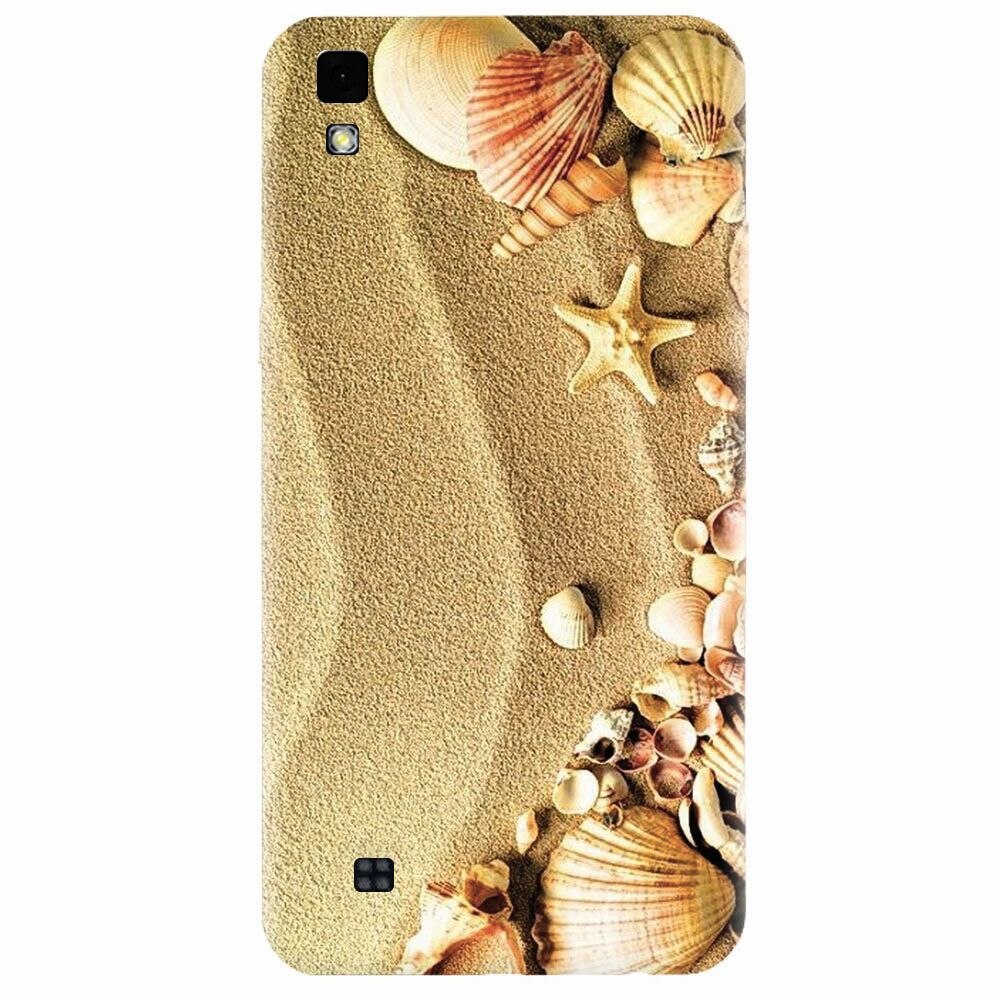 Husa silicon pentru Lg X Power, Beach Sand Gold