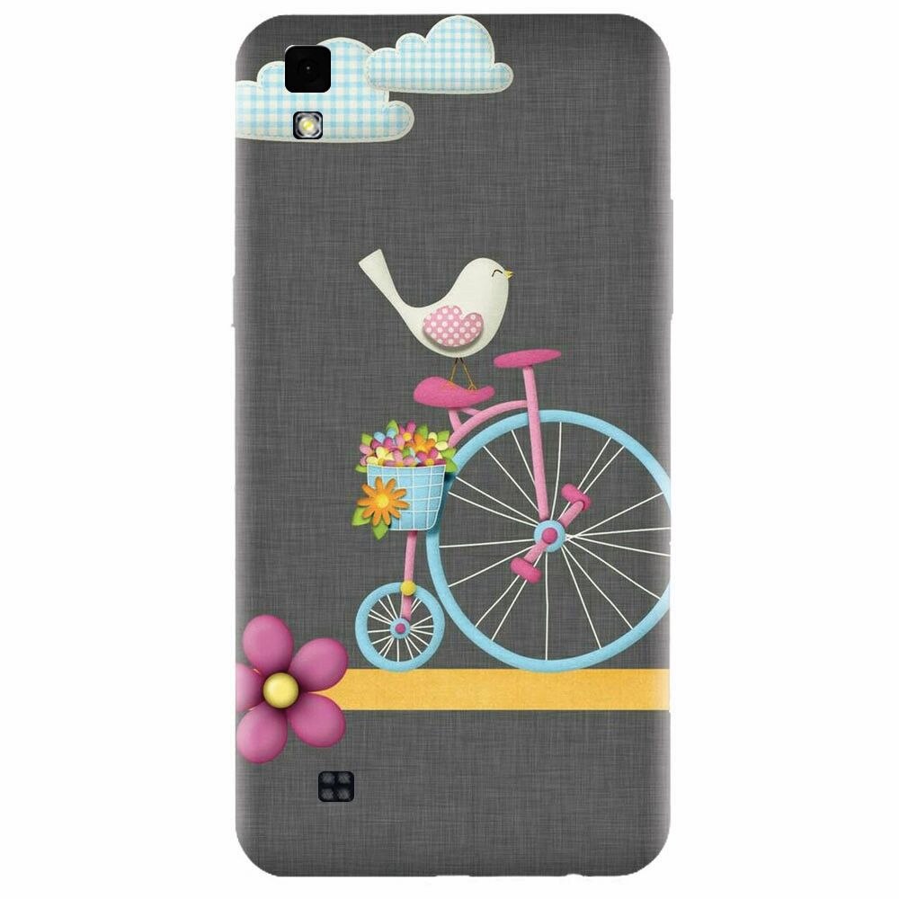 Husa silicon pentru Lg X Power, Bird