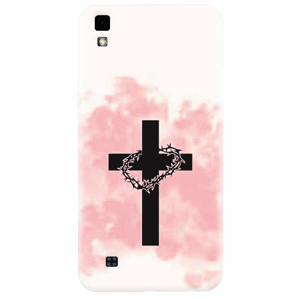 Husa silicon pentru Lg X Power, Cross
