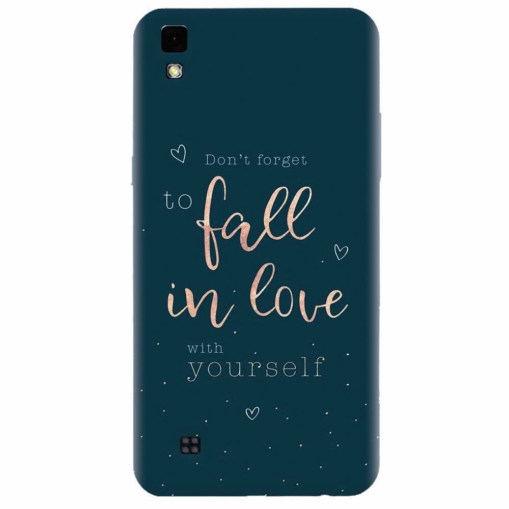 Husa silicon pentru Lg X Power, Fall In Love
