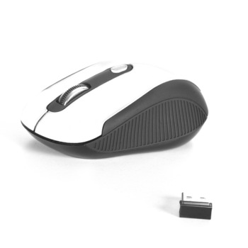 Mouse wireless optic USB 800/1600dpi alb NGS Mouse wireless optic USB 800/1600dpi alb NGS