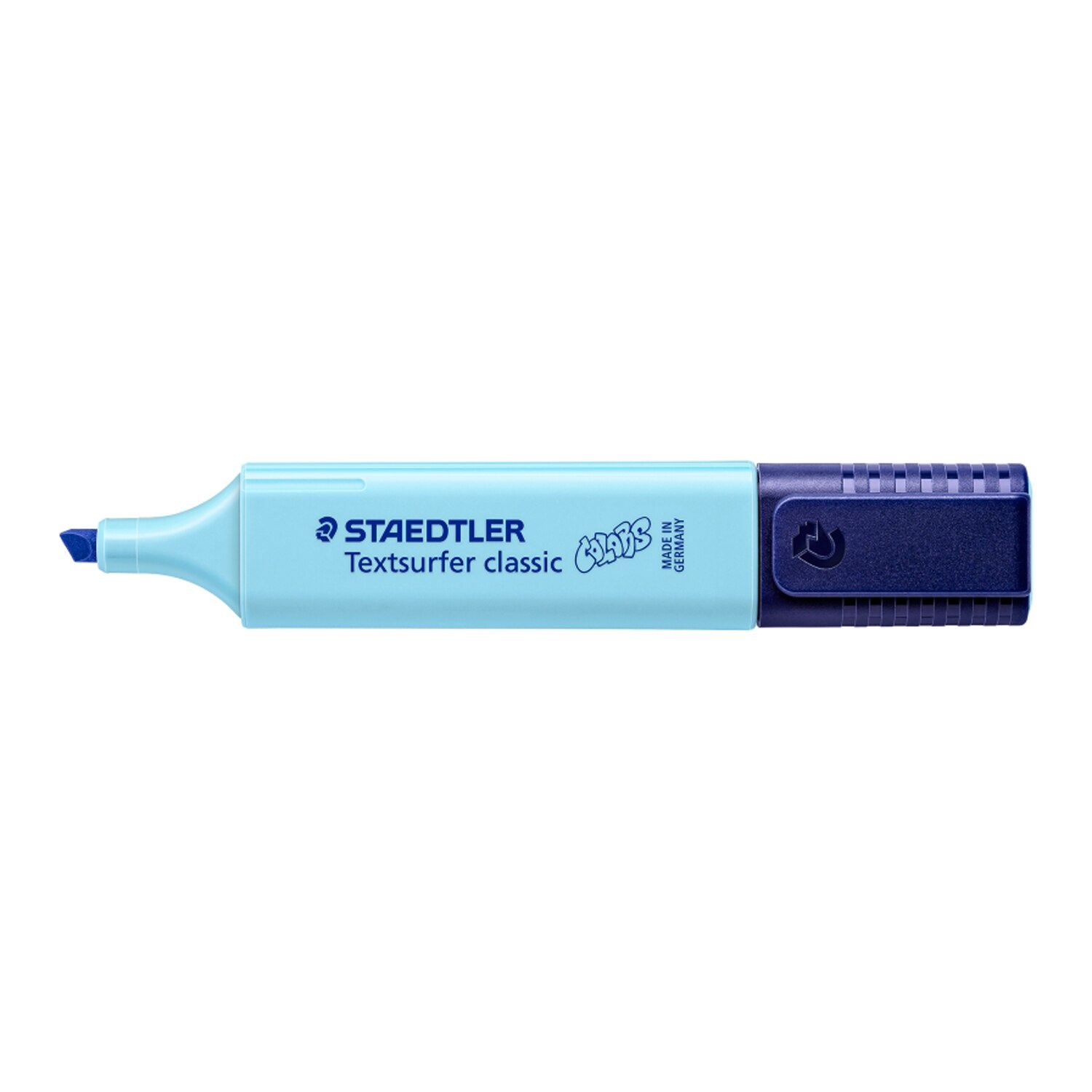 Text marker Staedtler varf tesit 5MM albastru sky ST-364C-305