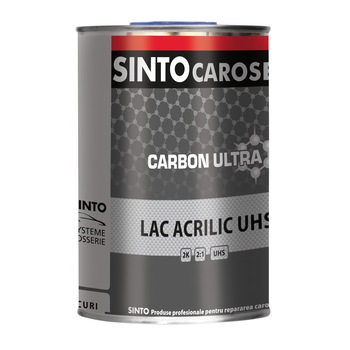 Lac acrilic Uhs caroserie auto Carbon Ultra, Sinto - 1L Lac acrilic Uhs caroserie auto Carbon Ultra, Sinto - 1L