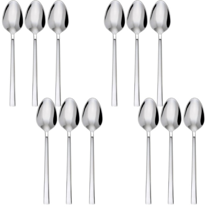 Set 12 lingurite cafea profesionale HISAR colectia MILAN