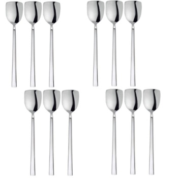 Set 12 lingurite inghetata profesionale HISAR colectia MILAN Set 12 lingurite inghetata profesionale HISAR colectia MILAN