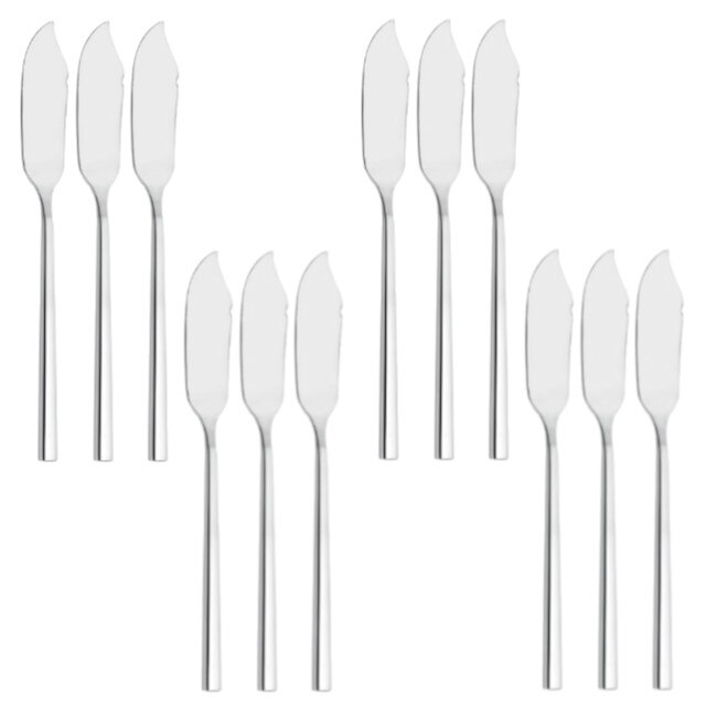 Set 12 cutite pentru peste profesionale HISAR colectia MILAN