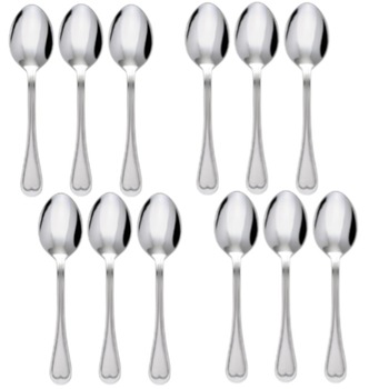 Set 12 lingurite pentru ceai profesionale HISAR colectia TOPKAPI Set 12 lingurite pentru ceai profesionale HISAR colectia TOPKAPI