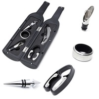 set desfacator de vin  5 accesorii din metal  grunberg  gr331 imagen 13_0_
0