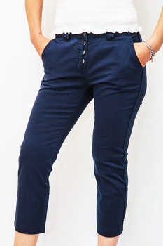 Pantaloni stretch Sisters Point,bleumarin Pantaloni stretch Sisters Point,bleumarin