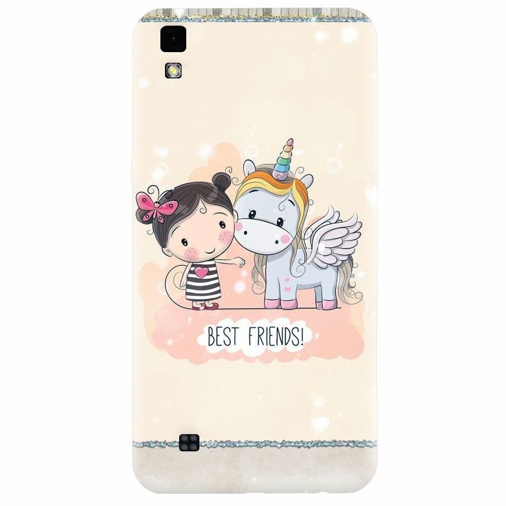 Husa silicon pentru Lg X Power, Best Friends