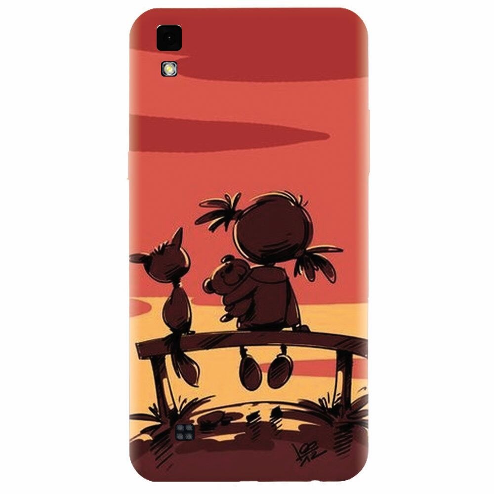 Husa silicon pentru Lg X Power, Lovely Sunsets
