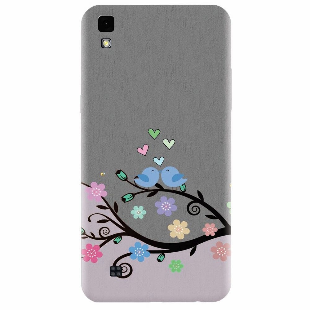 Husa silicon pentru Lg X Power, Bird Love