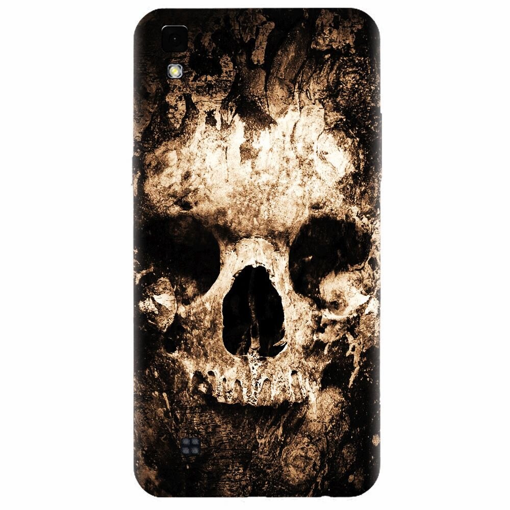 Husa silicon pentru Lg X Power, Zombie Skull