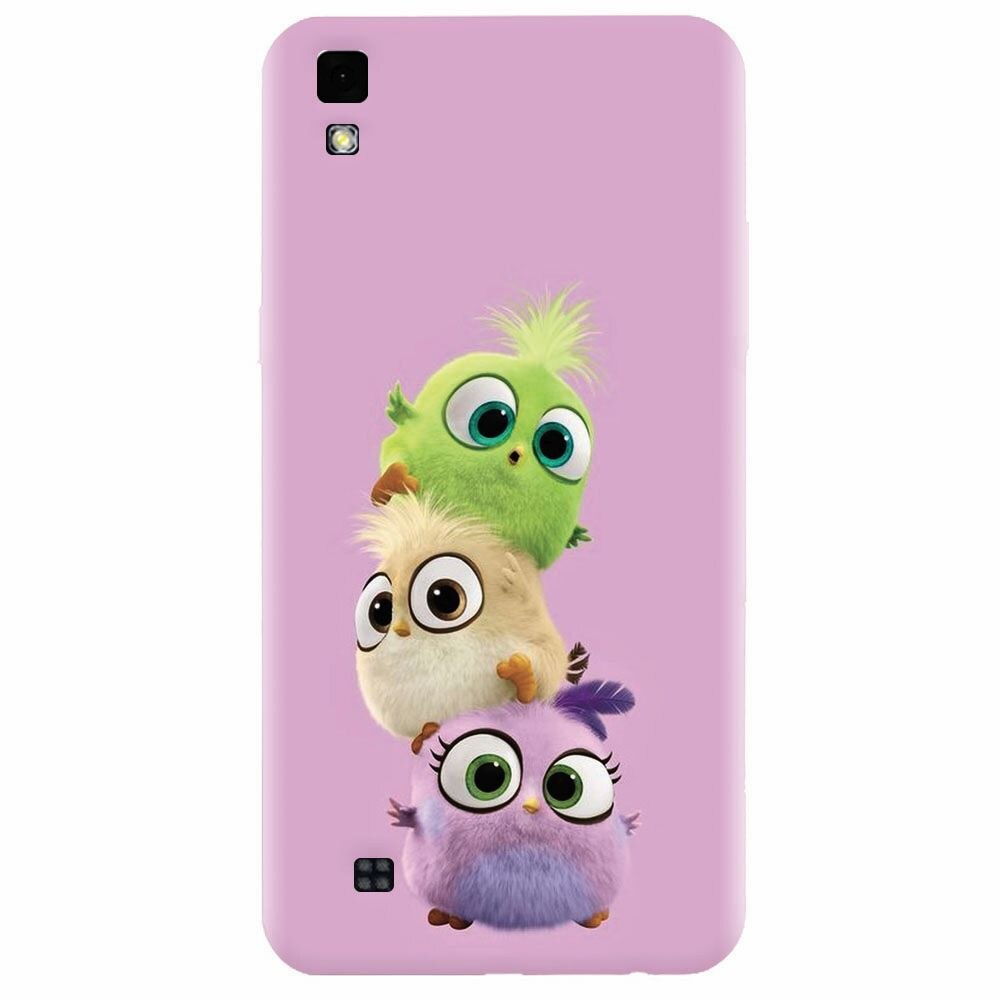 Husa silicon pentru Lg X Power, Baby Birds