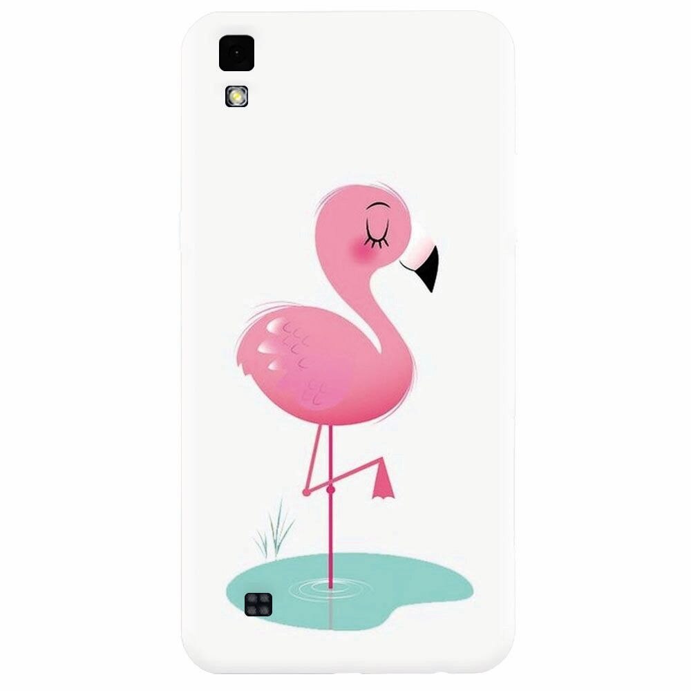 Husa silicon pentru Lg X Power, Flamingo Pink