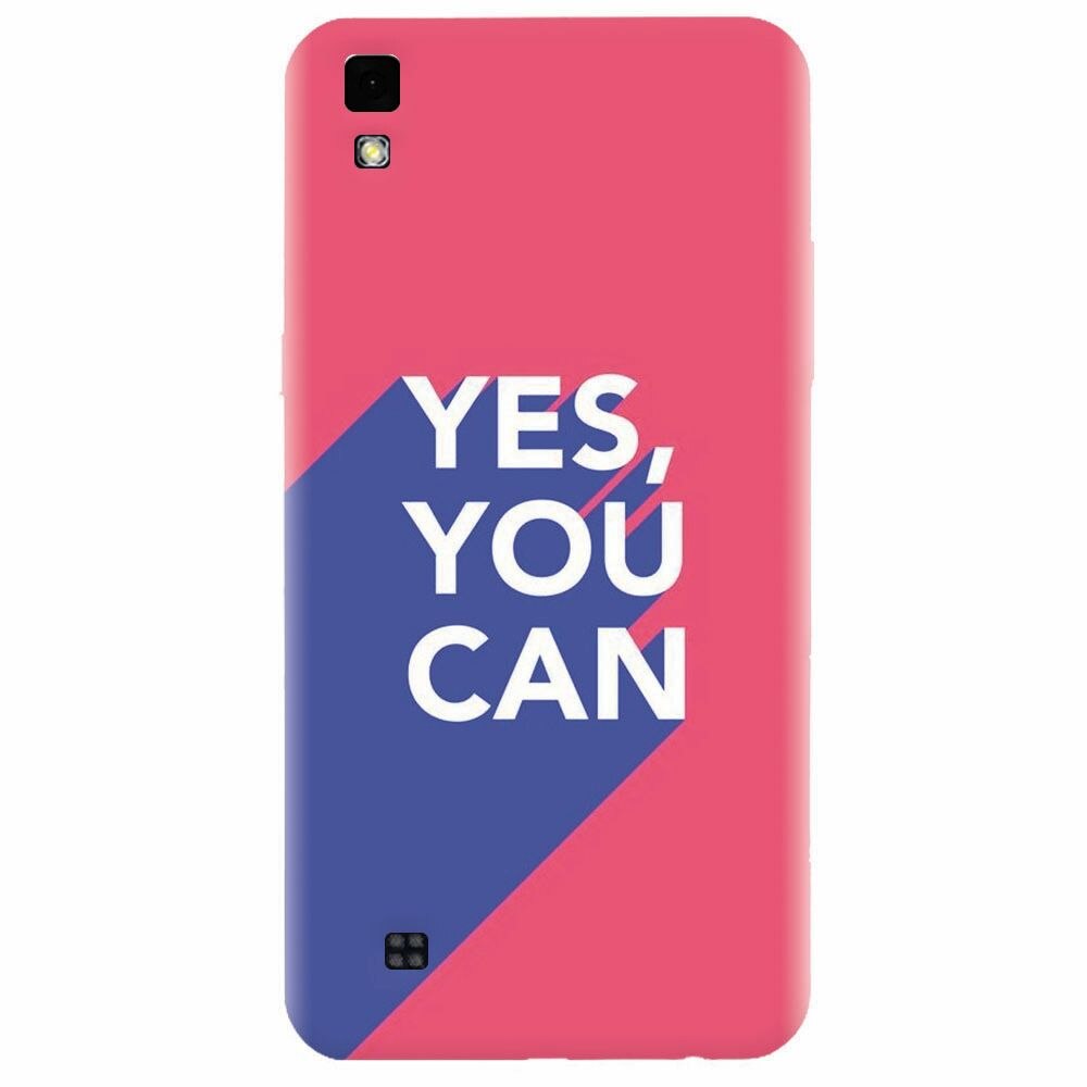 Husa silicon pentru Lg X Power, Yes You Can