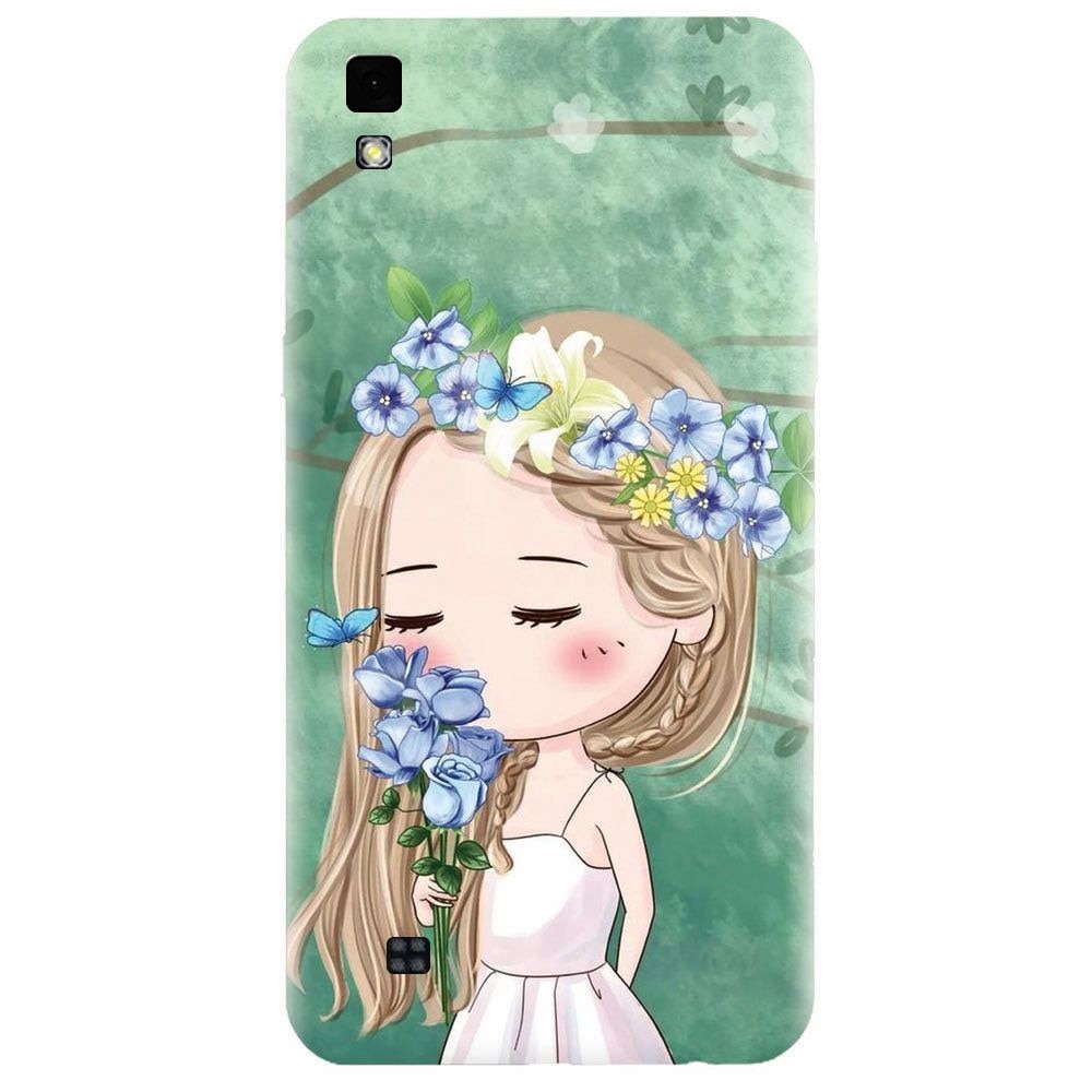 Husa silicon pentru Lg X Power, Girl