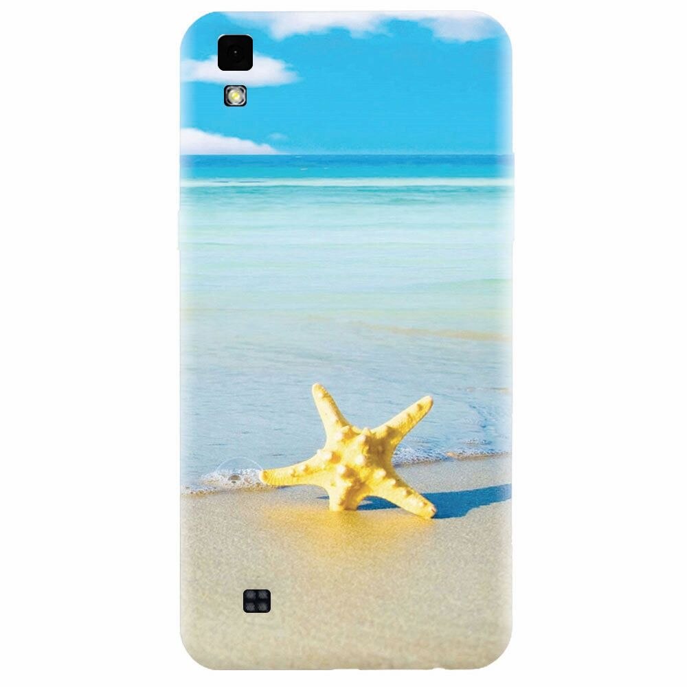 Husa silicon pentru Lg X Power, Starfish Beach