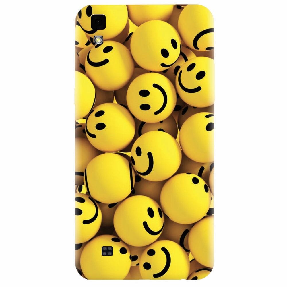 Husa silicon pentru Lg X Power, Smiles 002