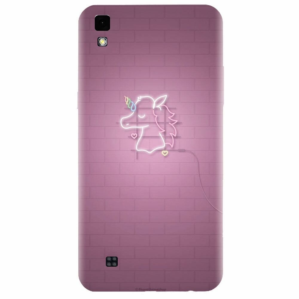 Husa silicon pentru Lg X Power, Light Unicorn