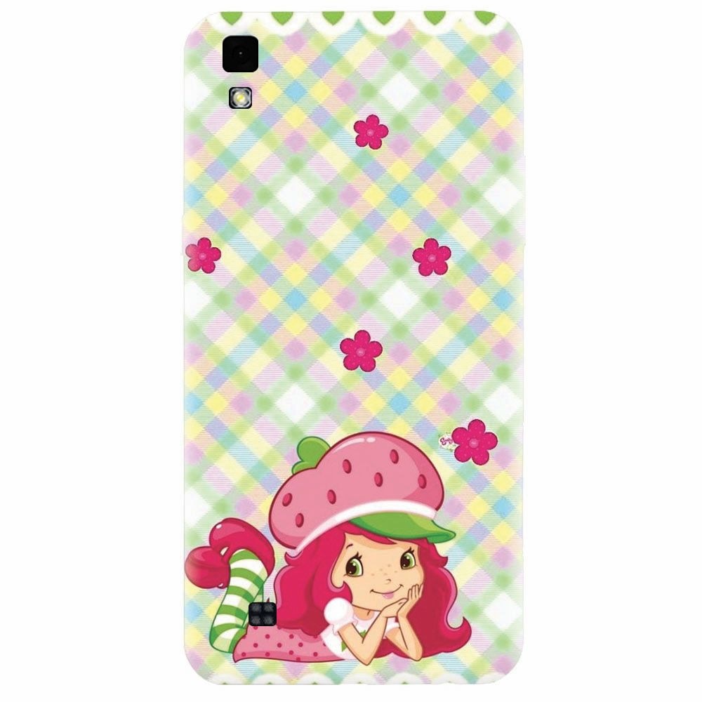 Husa silicon pentru Lg X Power, Strawberry Girl