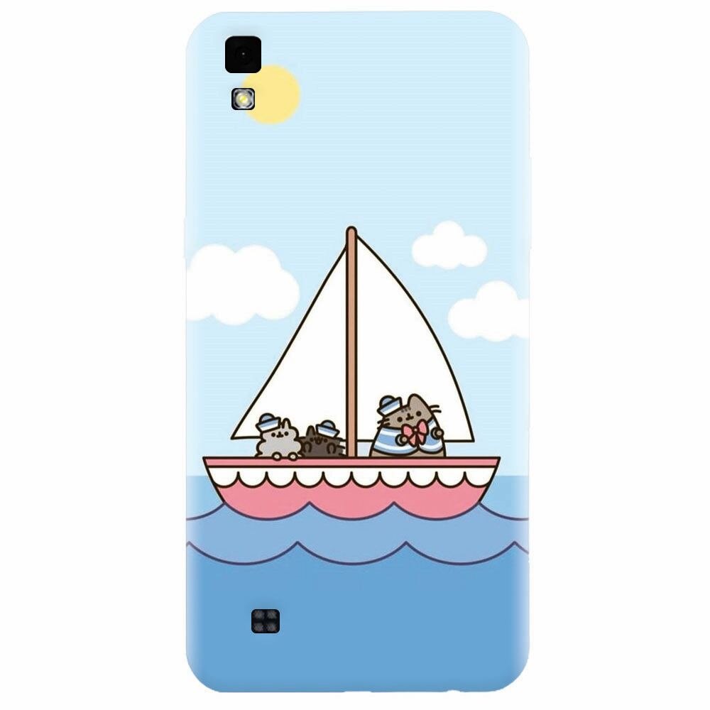 Husa silicon pentru Lg X Power, Happy Sailors