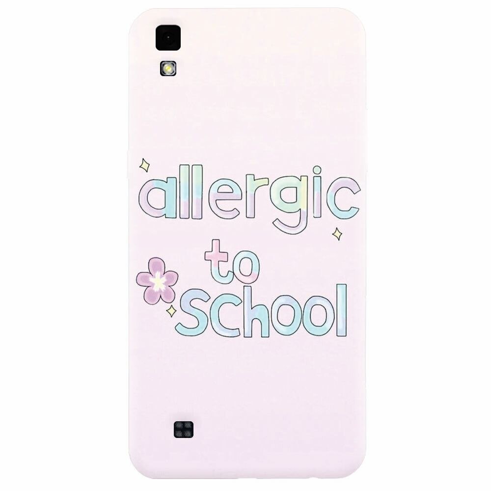 Husa silicon pentru Lg X Power, Allergic To School