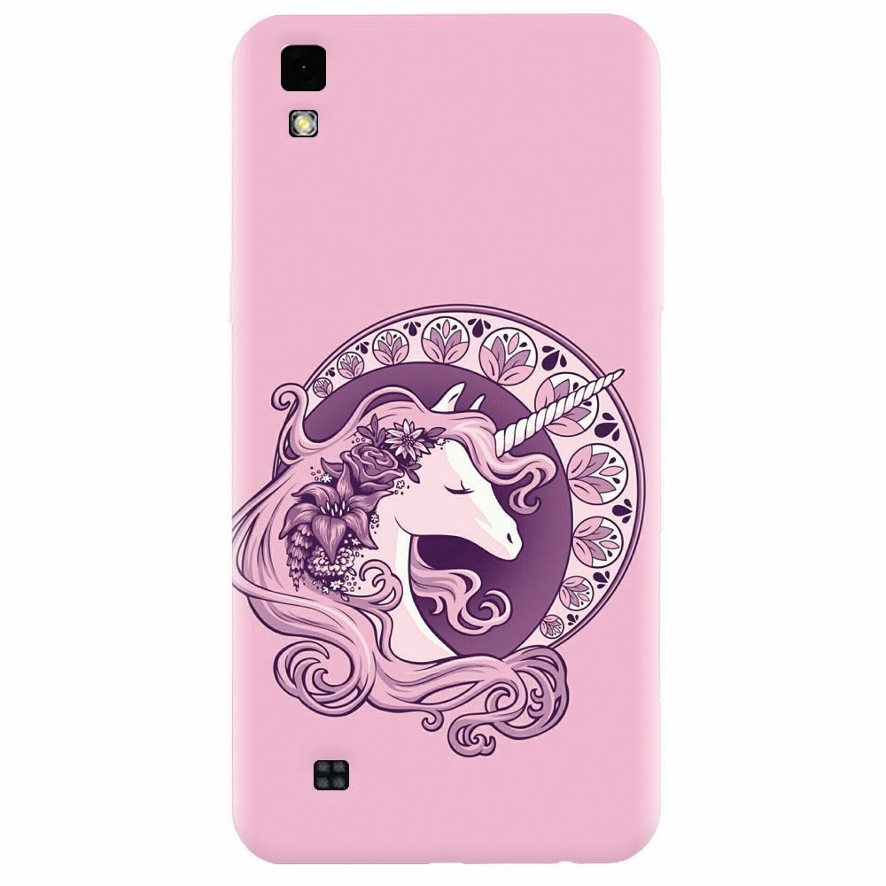 Husa silicon pentru Lg X Power, Purple Unicorn