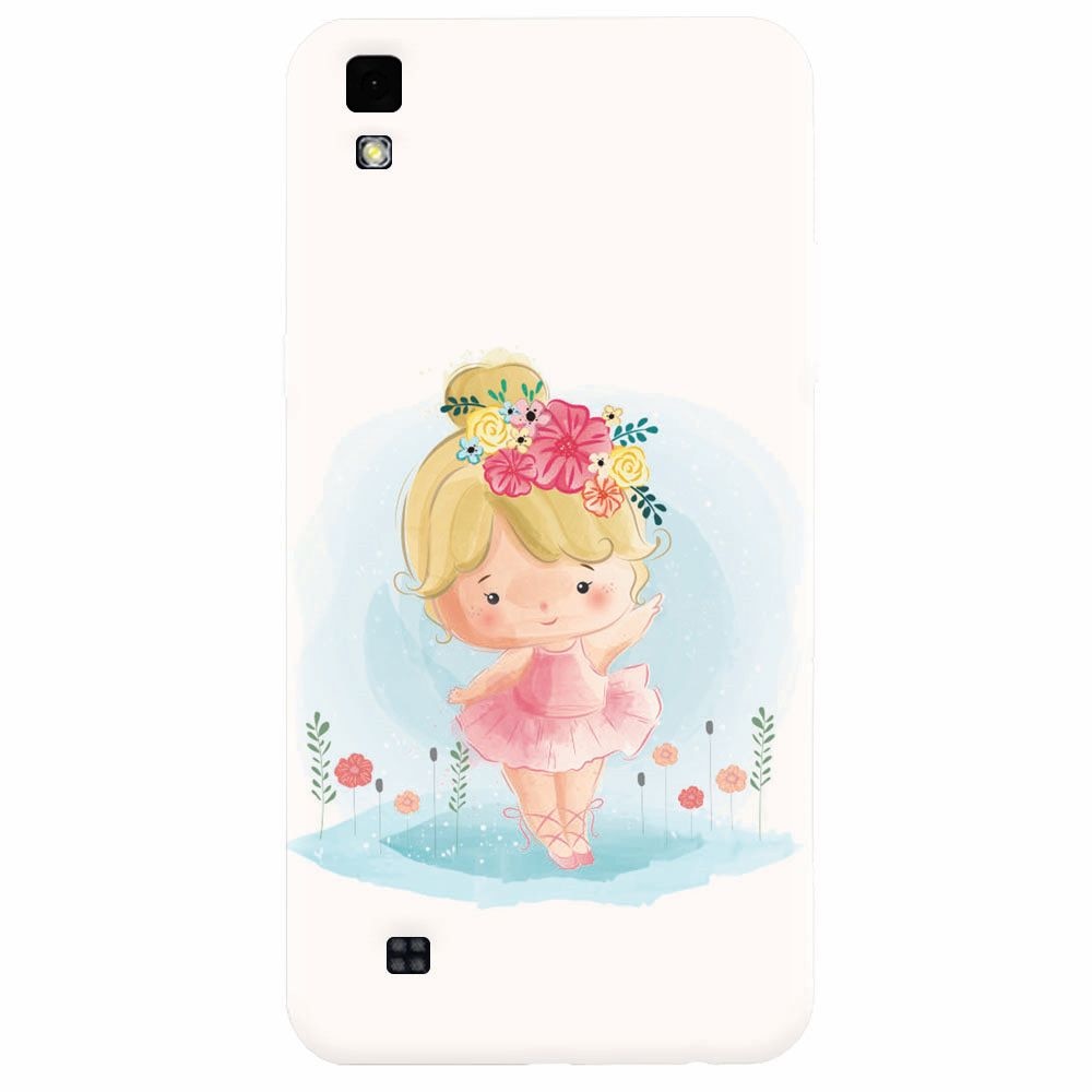 Husa silicon pentru Lg X Power, Balerina