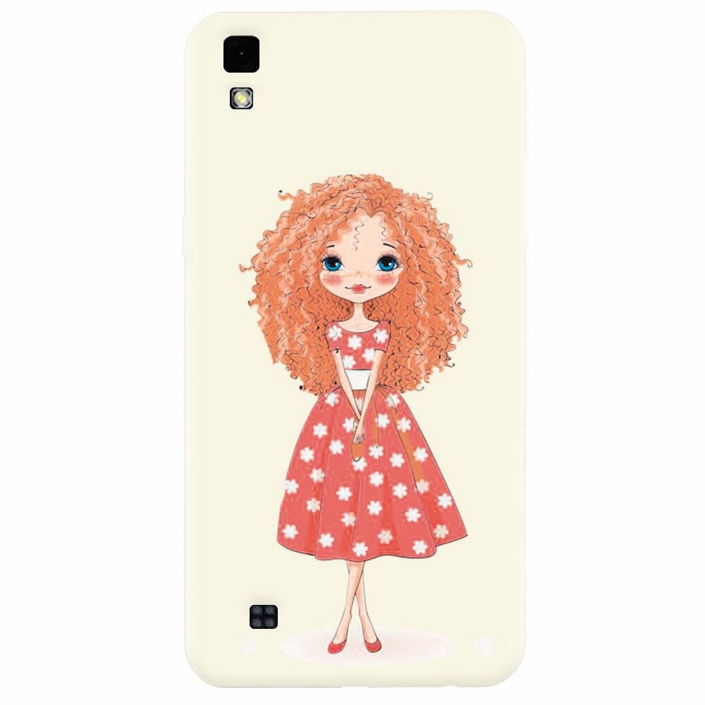 Husa silicon pentru Lg X Power, Sweet Little Girl