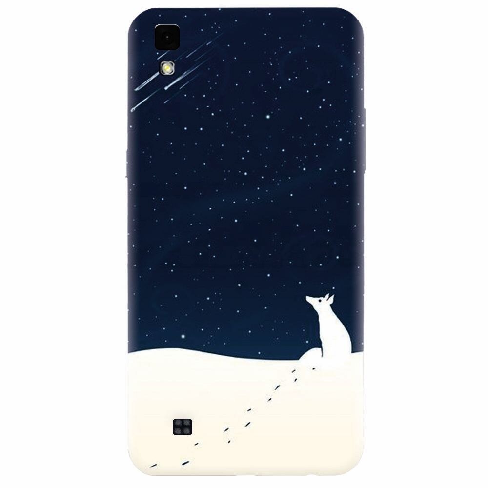 Husa silicon pentru Lg X Power, Winter Night