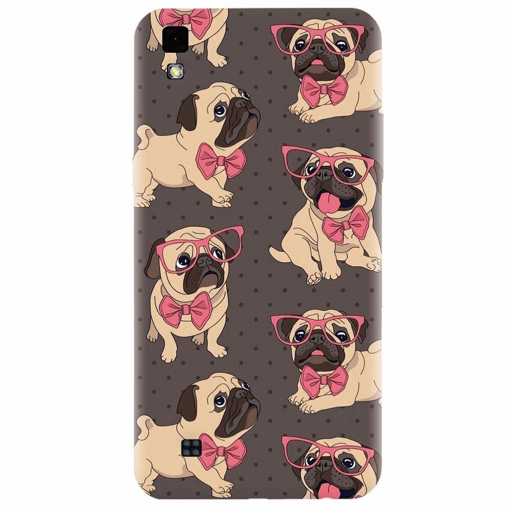 Husa silicon pentru Lg X Power, Pretty Puppy