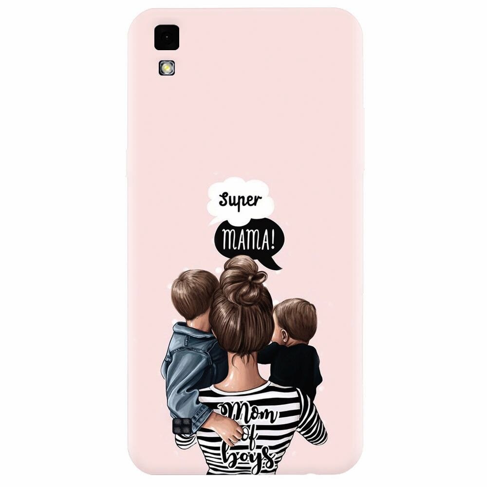 Husa silicon pentru Lg X Power, Mom Of Boys