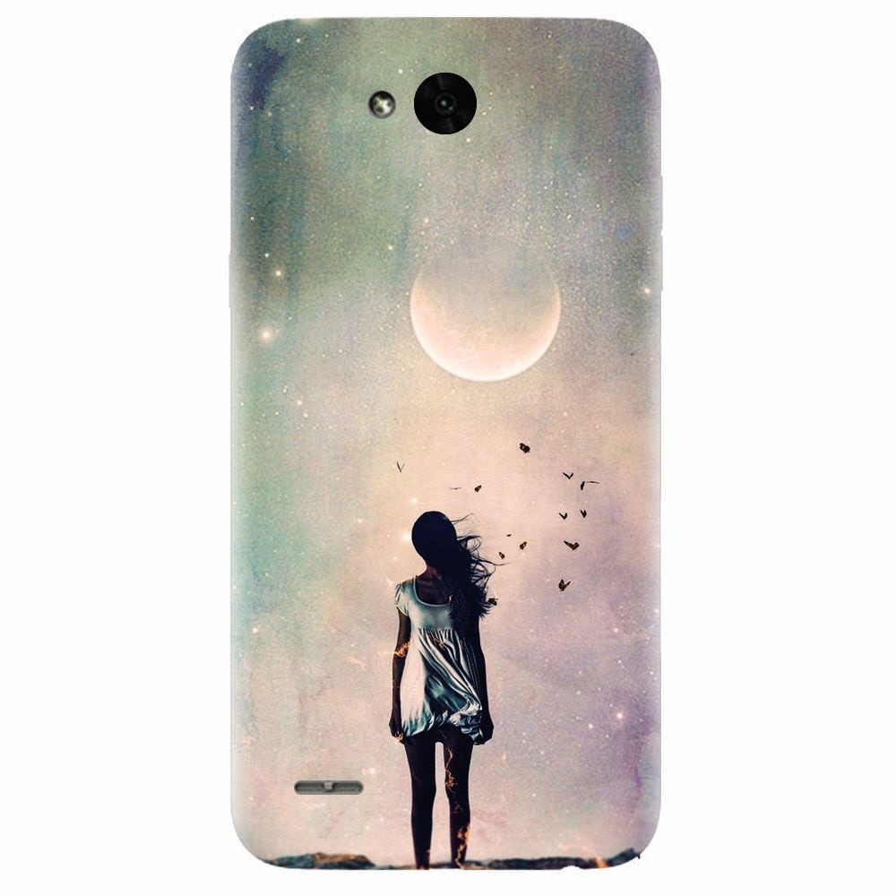 Husa silicon pentru Lg X Power 2, Alone Woman Cgi Hd K